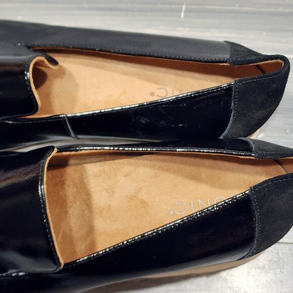 Vionic Kensley Loafer Patent Leather Black Size 10 Slip On Arch Support - Picture 9 of 12